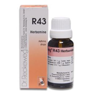 Picture of Dr. Reckeweg R 43 Asthma Drops - 22 ML