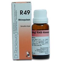 Picture of Dr. Reckeweg R 49 Sinusitis Drops - 22 ML