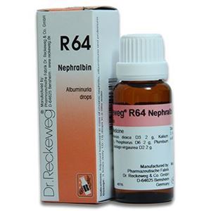 Picture of Dr. Reckeweg R 64 Albuminuria Drops - 22 ML