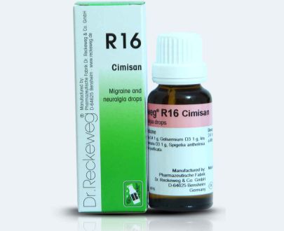 Dr. Reckeweg R16 Migraine And Neuralgia Drops