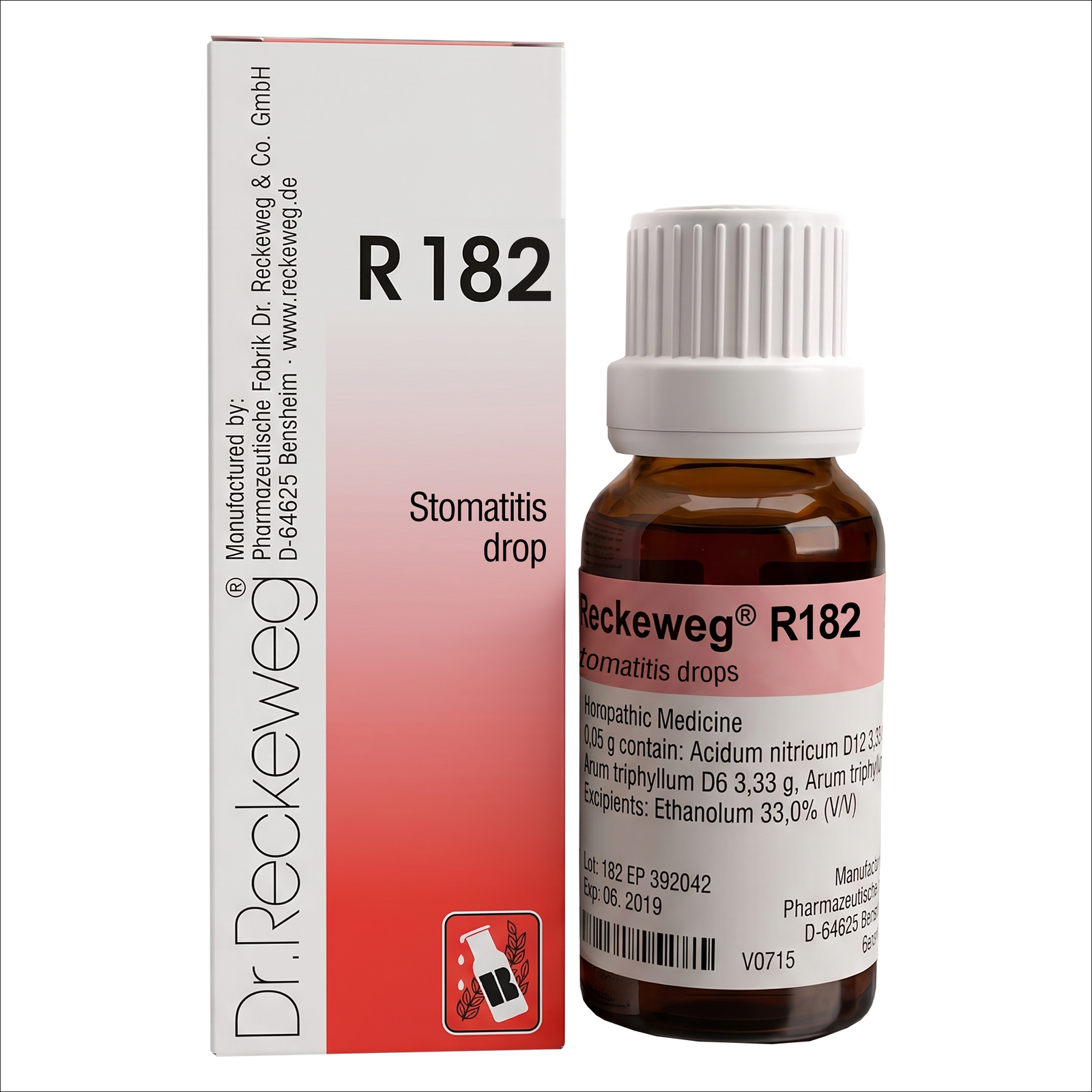 Dr. Reckeweg R182 Stomatitis Drops